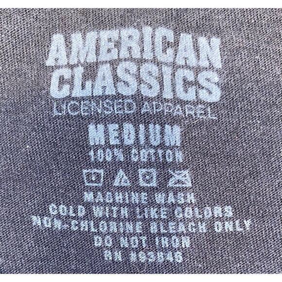 Black Back to The Future 88MPH Graphic American classic branded T-shirt Size Med - Picture 4 of 4